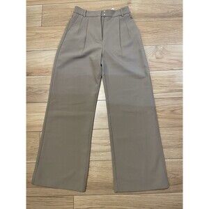 abercrombie and fitch Brige Ultra High Waisted Wide Leg Tailored Trousers.25/0